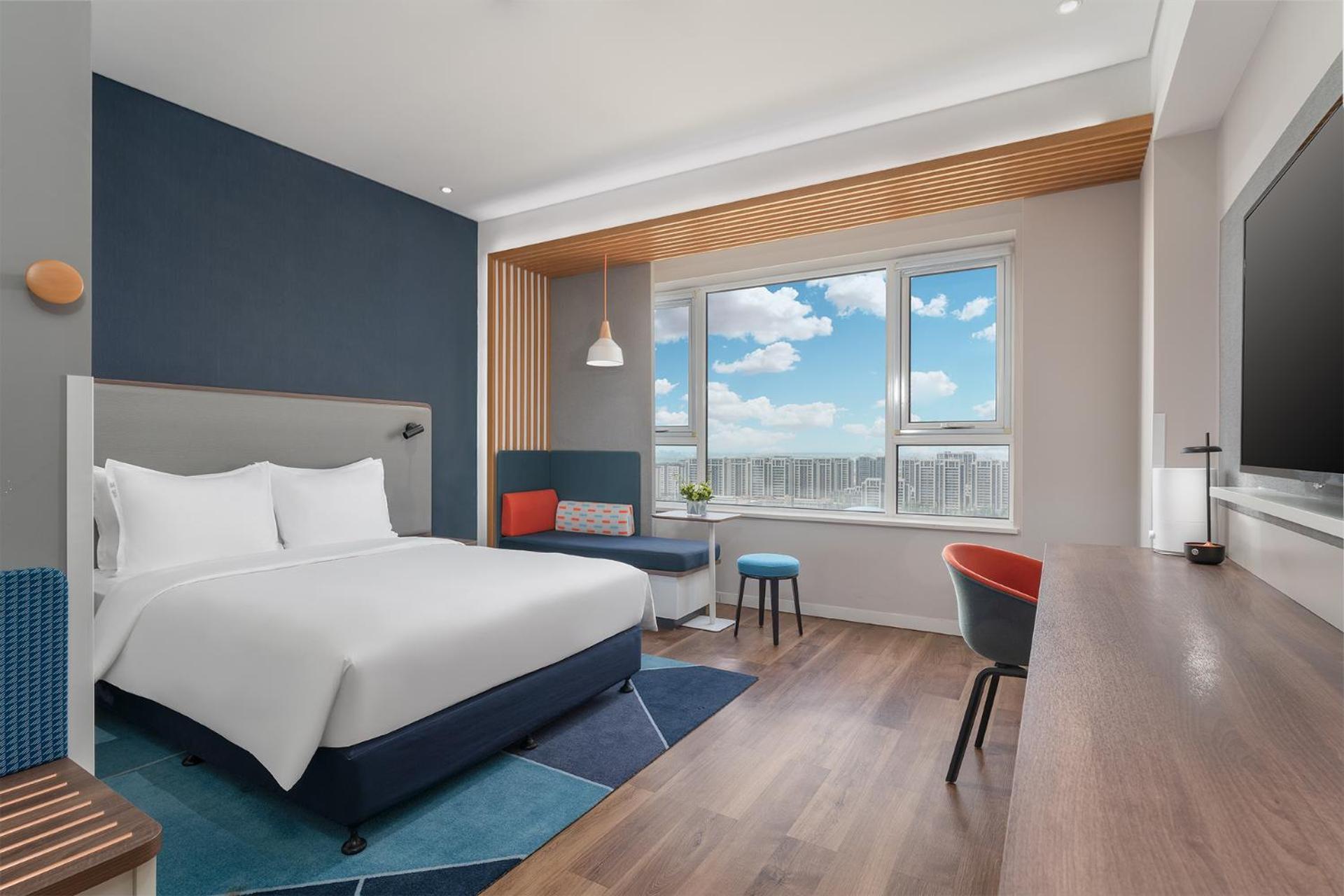 Holiday Inn Express Yinchuan Downtown By Ihg Exteriör bild
