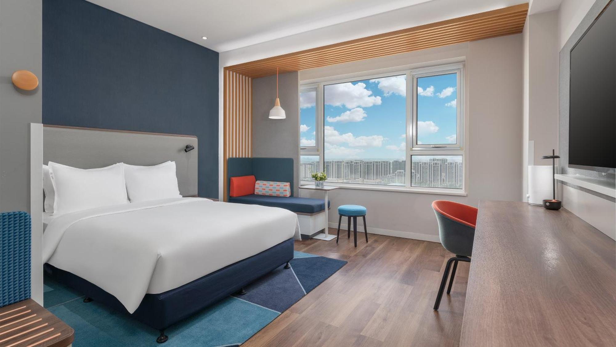 Holiday Inn Express Yinchuan Downtown By Ihg Exteriör bild