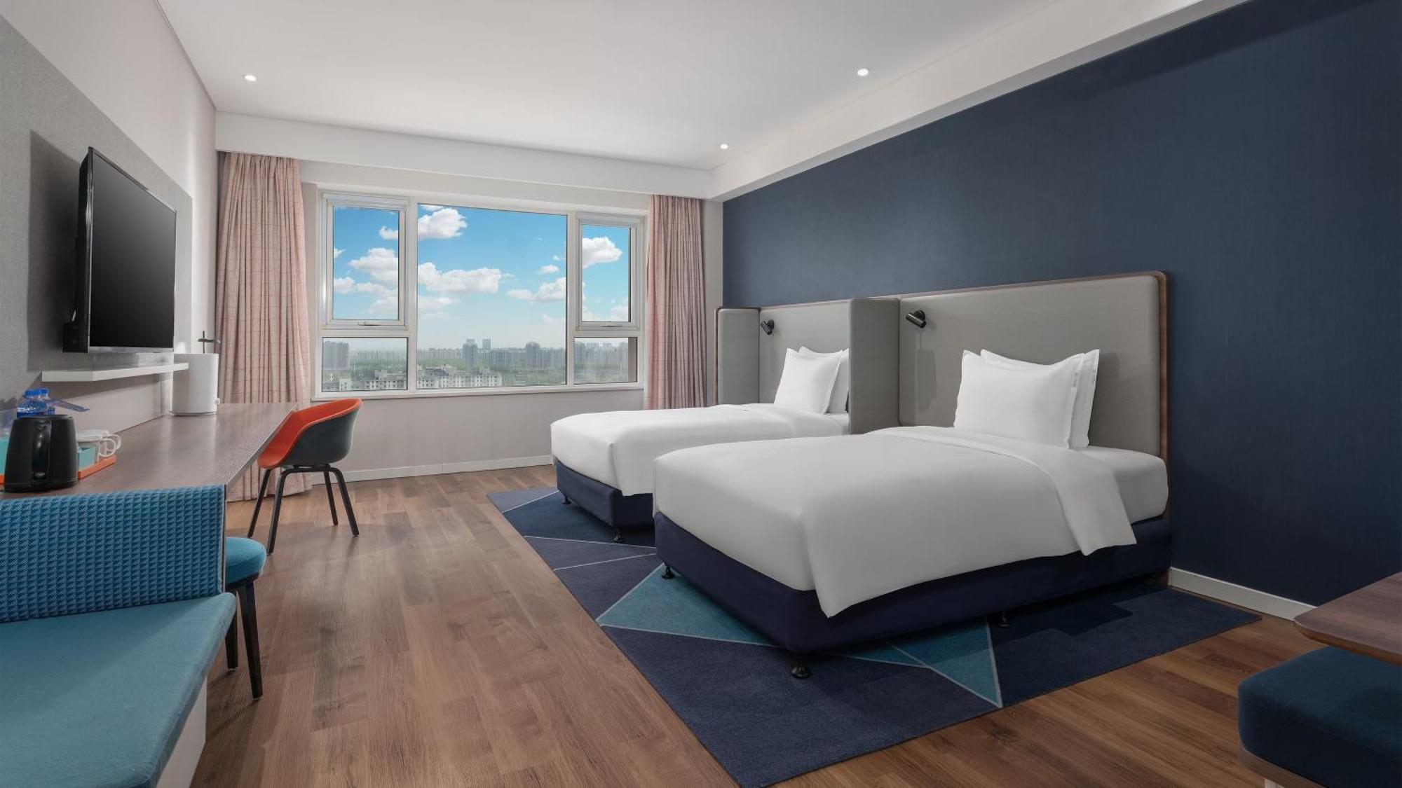 Holiday Inn Express Yinchuan Downtown By Ihg Exteriör bild